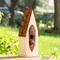 Show in main carousel: Glitzhome Washed White Distressed Solid Wood Birdhouse, White slide 4 of 9