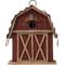 Show in main carousel: Glitzhome Wood Barn Garden Birdhouse, Red slide 1 of 8