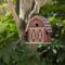 Show in main carousel: Glitzhome Wood Barn Garden Birdhouse, Red slide 4 of 8