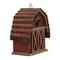 Show in main carousel: Glitzhome Wood Barn Garden Birdhouse, Red slide 6 of 8