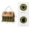 Show in main carousel: Glitzhome Wood Distressed Garden Birdhouse, Green slide 2 of 8