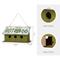 Show in main carousel: Glitzhome Wood & Metal License Plates Birdhouse, Green slide 2 of 6