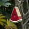 Show in main carousel: Glitzhome Wood Watermelon Birdhouse, Red slide 4 of 7