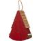 Show in main carousel: Glitzhome Wood Watermelon Birdhouse, Red slide 6 of 7