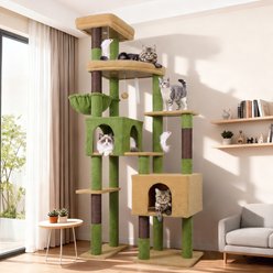 Globlazer 77.9-in Heavy Duty Cat Tree, Green