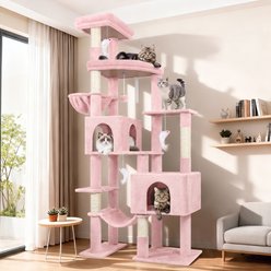 Globlazer 77.9-in Heavy Duty Cat Tree, Pink