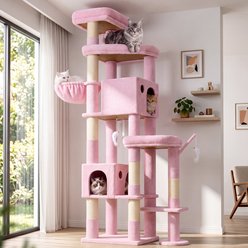Globlazer 83-in Giant Cat Tree, Pink