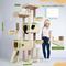 Show in main carousel: Globlazer Heavy Duty 81-in Plush Condo Cat Tree, Beige slide 2 of 6