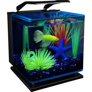 GloFish Anemone Aquarium Ornament, Green