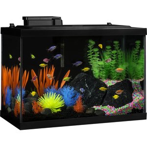 GloFish Anemone Aquarium Ornament, Green