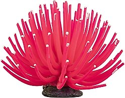 GloFish Anemone Aquarium Ornament, Pink