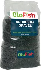 GloFish Aquarium Fish Gravel, Black, 5-lb