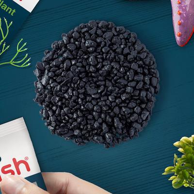 Show full view: GloFish Aquarium Fish Gravel, Black, 5-lb slide 3 of 7