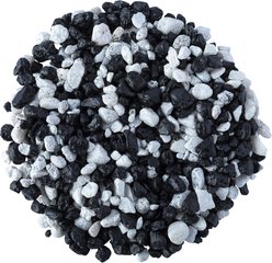 GloFish Aquarium Fish Gravel, Black & White, 5-lb slide 2 of 7