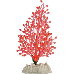 GloFish Aquarium Plant, Orange, Small