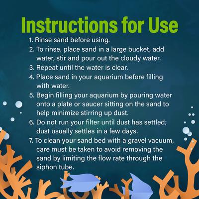 Show full view: GloFish Aquarium Sand, 5-lb bag slide 6 of 8