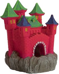 GloFish Castle Aquarium Ornament, Small
