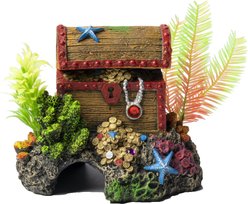GloFish Cycle Treasure Chest Aquarium Ornament