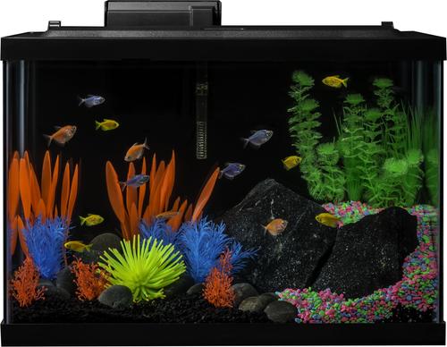GLOFISH Decor Heater Filter Aquarium Kit with LED Lights, 20-gal - Main Image
