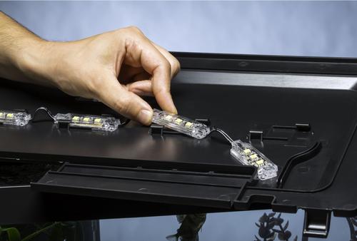 Show full view: GloFish Decor Heater & Filter Aquarium Kit with LED Lights, 20-gal slide 4 of 9