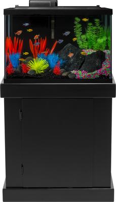 Show full view: GloFish Decor Heater & Filter Aquarium Kit with LED Lights, 20-gal slide 5 of 9
