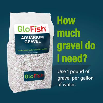 Show full view: GloFish Fluorescent Aquarium Gravel, 5-lb bag, Pearlescent slide 5 of 8