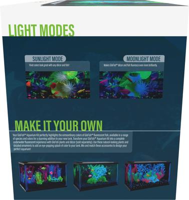 Show full view: GloFish LED Lighting & Filter Aquarium Kit, 5-gal slide 7 of 10
