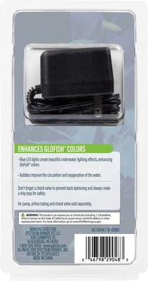 Show full view: GloFish LED Round Bubbling Air Stone, Black slide 2 of 4