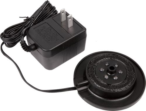 Show full view: GloFish LED Round Bubbling Air Stone, Black slide 3 of 4