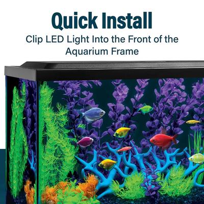 Show full view: GloFish Multi-Color LED Aquarium Light Stick, 5-gal, 6-in slide 6 of 9