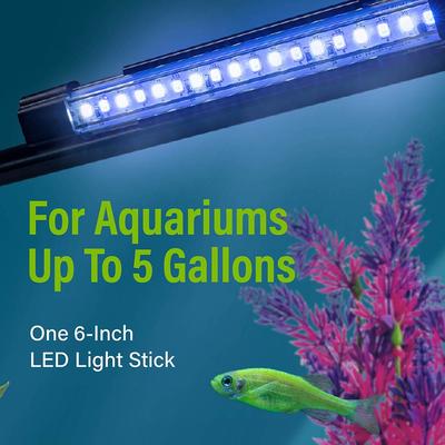 Show full view: GloFish Multi-Color LED Aquarium Light Stick, 5-gal, 6-in slide 5 of 9