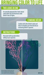 GloFish Red Algae Aquarium Plant slide 2 of 8