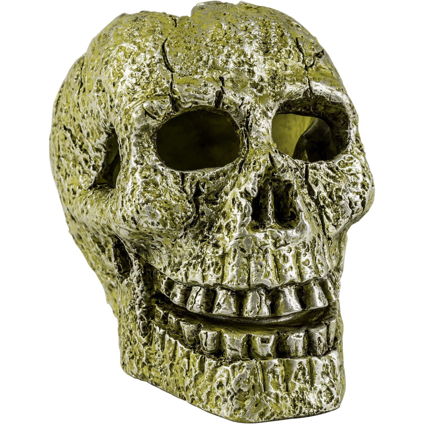 GloFish Skull Aquarium Ornament