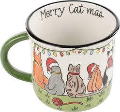 Glory Haus Merry Cat-Mas Mug, 16-oz