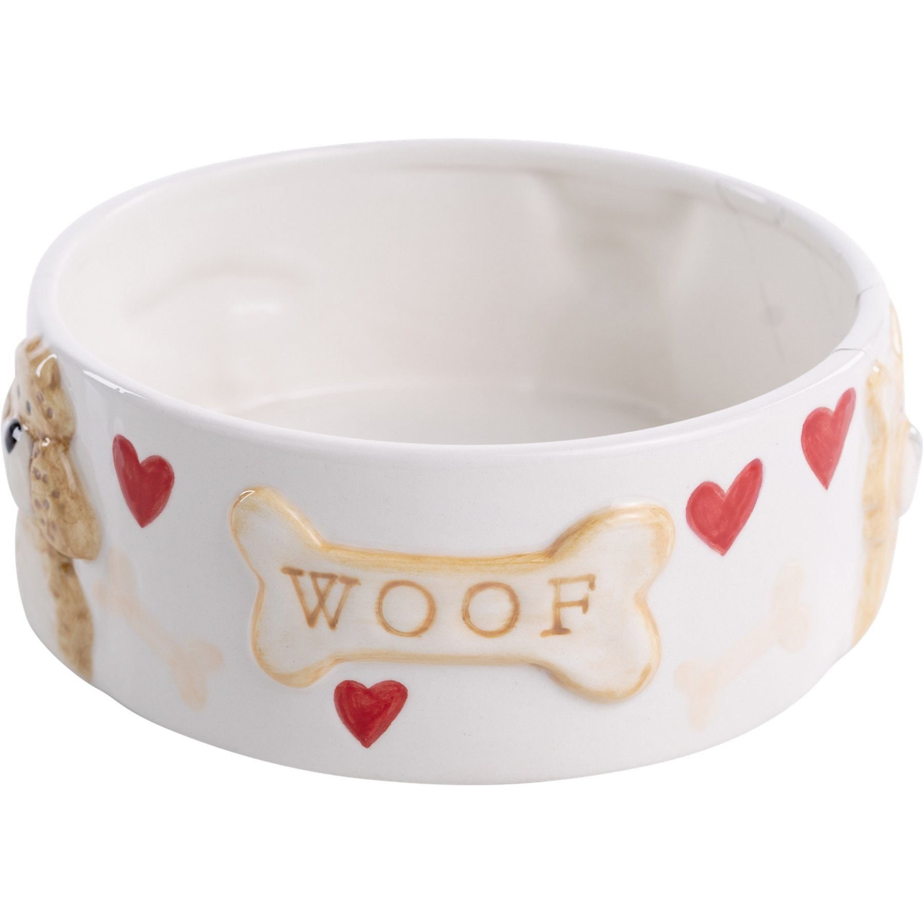 Glory Haus Woof Bone Dog Dish