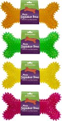 Gnawsome Spikey MegaBone Dog Toy, Color Varies, 11.5-in slide 2 of 5