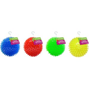 Gnawsome Squeak & Light LED Ball Dog Toy, Color Varies, Medium