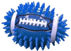 Gnawsome Squeak & Light LED Football Dog Toy, Color Varies, Medium slide 2 of 8