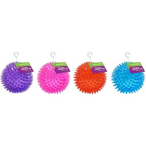 Gnawsome Squeaker Ball Dog Toy, Color Varies, Medium