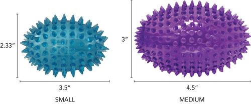 Show full view: Gnawsome Squeaker Football Dog Toy, Color Varies, Small slide 8 of 10