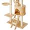 Show in main carousel: Go Pet Club 106-in Floor-to-Ceiling Faux Fur Cat Tree & Condo, Beige slide 4 of 9