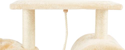 Show full view: Go Pet Club 36-in Faux Fur Cat Tree & Condo, Beige slide 4 of 11