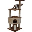 Go Pet Club 46-in Faux Fur Cat Tree & Condo