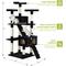 Show in main carousel: Go Pet Club 72-in Faux Fur Cat Tree & Condo, Black slide 2 of 10