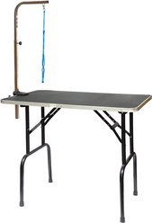 Go Pet Club Dog Grooming Table with Arm, 30-in