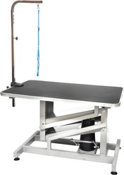Go Pet Club Hydraulic Z-Lift Professional Grooming Table, 36-in