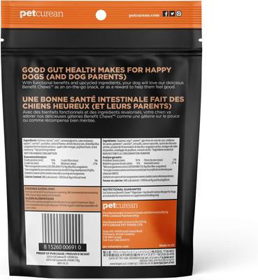 Show full view: Go! Solutions Benefit Chews Digestion + Gut Health Benefit Salmon Recipe Soft & Chewy Dog Treats, 6-oz bag slide 3 of 12