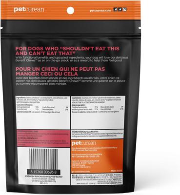 Show full view: Go! Solutions Benefit Chews Sensitivities Benefit Limited Ingredient Salmon Recipe Soft & Chewy Dog Treats, 6-oz bag slide 3 of 11