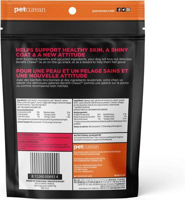 Show full view: Go! Solutions Benefit Chews Skin + Coat Care Benefit Lamb Recipe Soft & Chewy Dog Treats, 6-oz bag slide 3 of 11