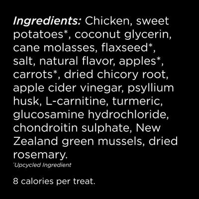 Show full view: Go! Solutions Benefit Chews Weight Management + Joint Care Benefit Chews Chicken Recipe Soft & Chewy Dog Treats, 6-oz bag slide 4 of 11